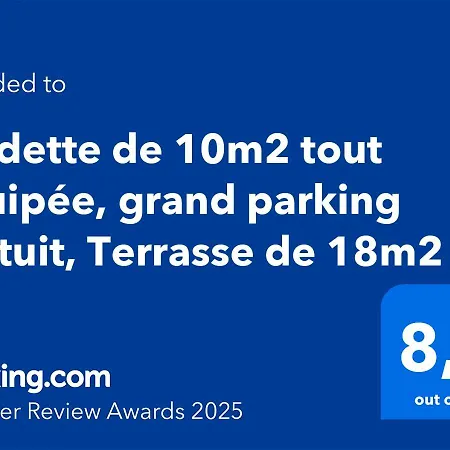 10m2, Terrasse 18m2 , Parking, Piscine Et Accueille Les Animaux * Quissac (Gard)
