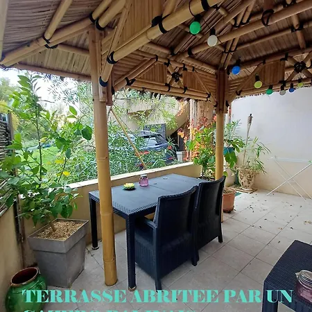 Studette, Terrasse Chauffee, Grand Parking Et Piscine * Quissac (Gard)